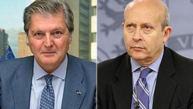 Íñigo Méndez de Vigo y José Ignacio Wert