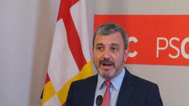El alcaldable del PSC por Barcelona, Jaume Collboni, en una imagen de archivo