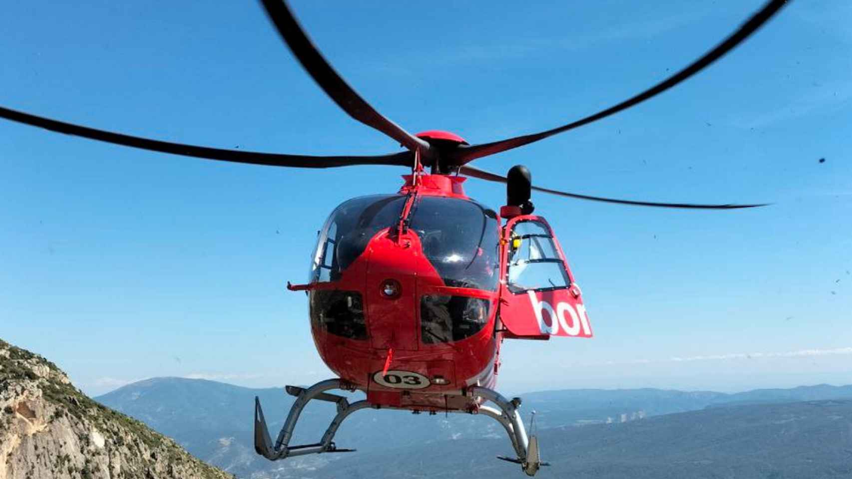 Helicóptero de los bomberos / BOMBERS