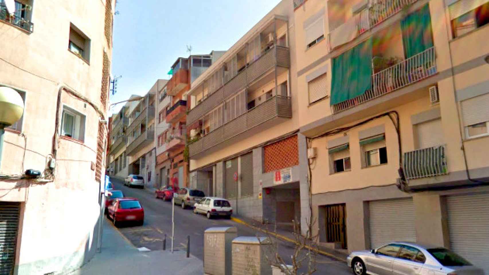 Calle Estadi en el barrio de La Salut de Badalona (Barcelona) / CG