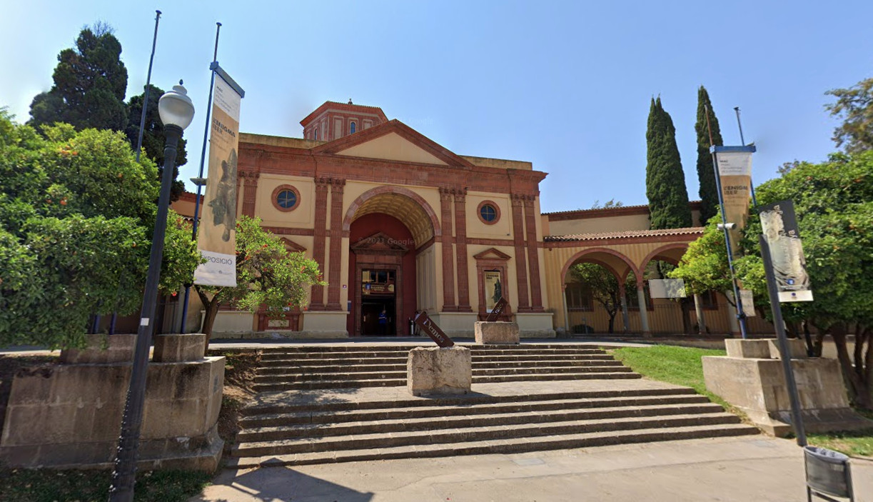 El Museu d'Arqueologia de Catalunya, en Barcelona / GOOGLE STREET VIEW 