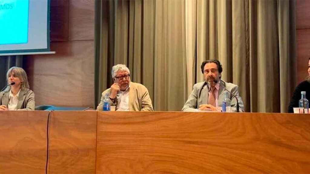 Antonio Balmón, alcalde de Cornellà, en la Universitat d'Estiu de les Dones / UB