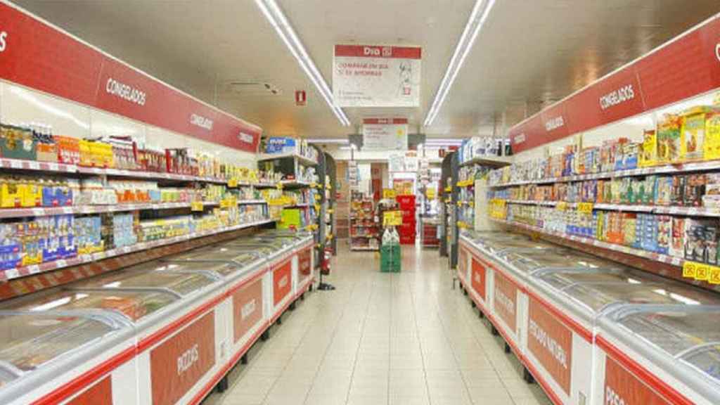 Interior de uno de los supermercados de Dia / EE