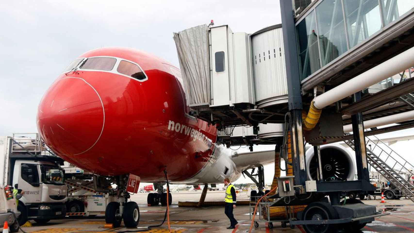 Imagen de una aeronave de Norwegian Air Shuttle en Barcelona / CG