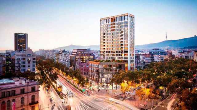 El bloque de las Mandarin Oriental Residences en la confluencia del Paseo de Gracia y la avenida Diagonal / CG
