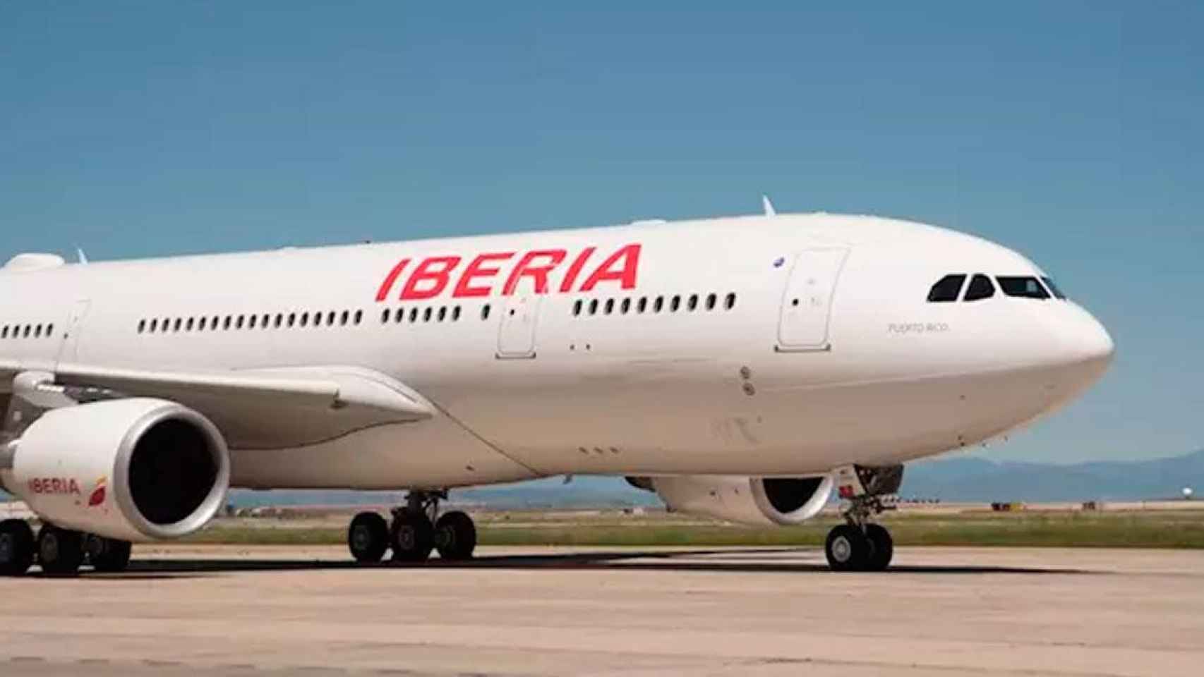 Avión de Iberia