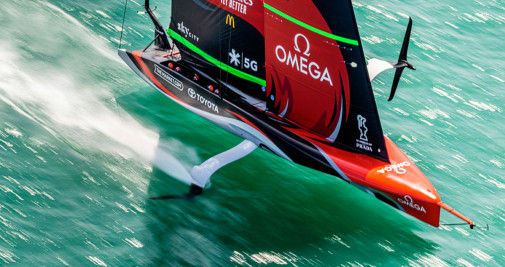 Barco del Team New Zealand, defensor del trofeo de la Copa América de vela / Cedida