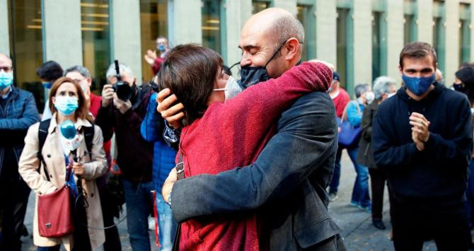 Xavier Vendrell, tras su arresto y salida en libertad con cargos después de la 'operación Voloh' / EFE