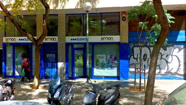 La empresa audiovisual Savor Ediciones en la calle Càceres de Barcelona / CG