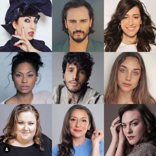 El reparto de 'Érase una vez... pero ya no', la nueva serie musical de Netflix / INSTAGRAM