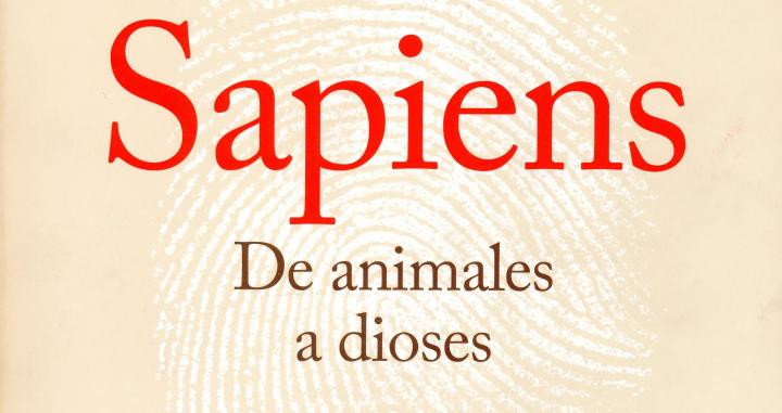 Portada del libro Sapiens. De animales a dioses.