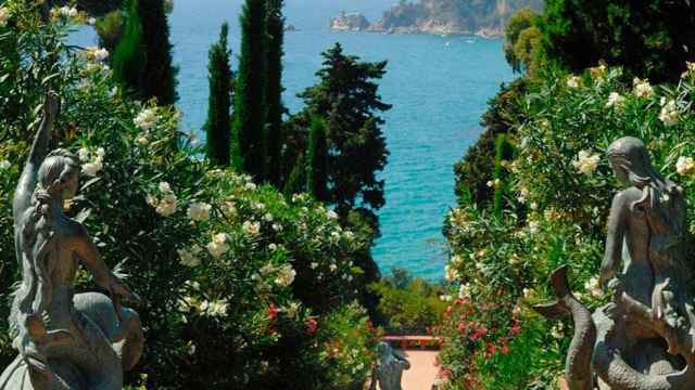 Vista de los Jardines del MOLL, una de las joyas del patrimonio de Lloret de Mar / MOLL