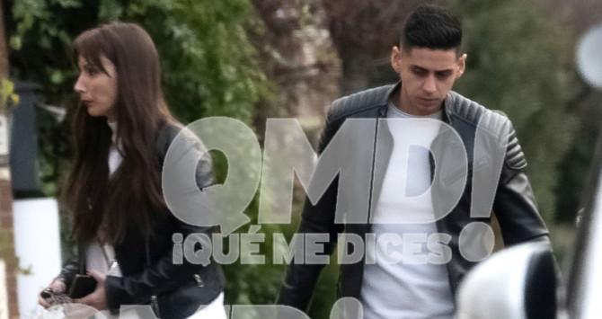 Estefanía y Christofer paseando juntos / QMD!