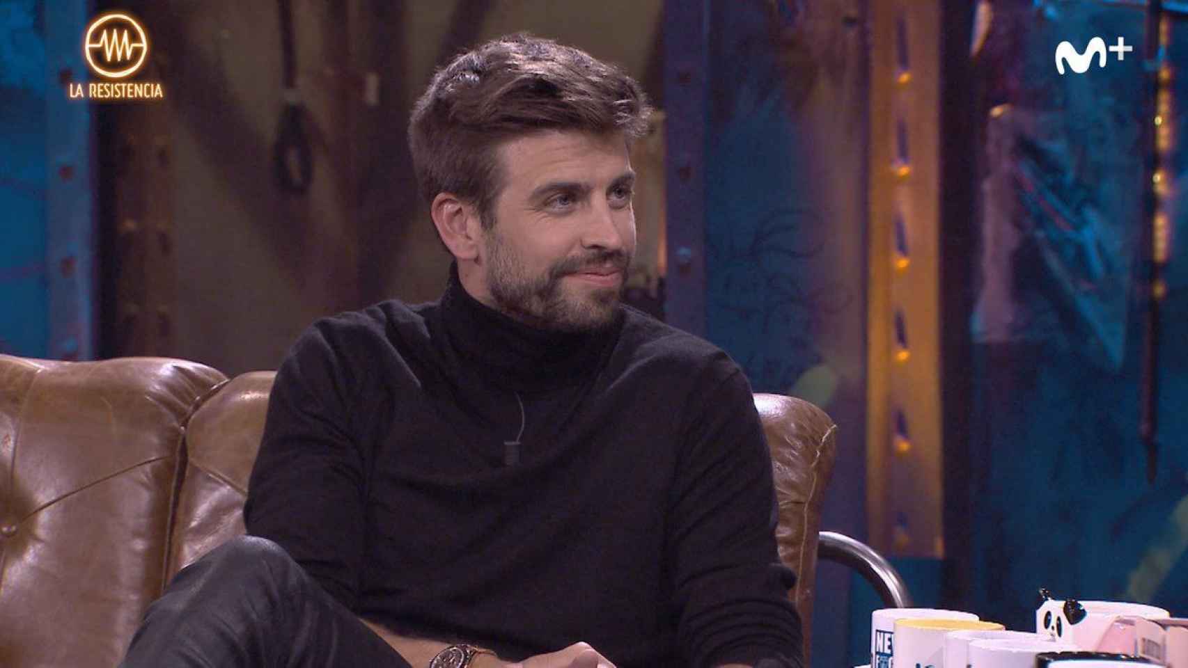 Gerard Piqué en 'La Resistencia' / Movistar Plus