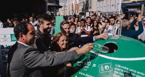 Gerard Piqué, en un acto de la Copa Davis / EFE