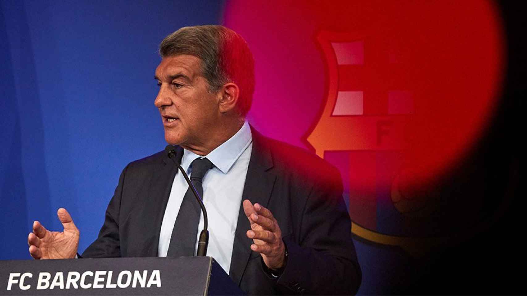 Joan Laporta, presidente del Barça, en una imagen de archivo / EFE