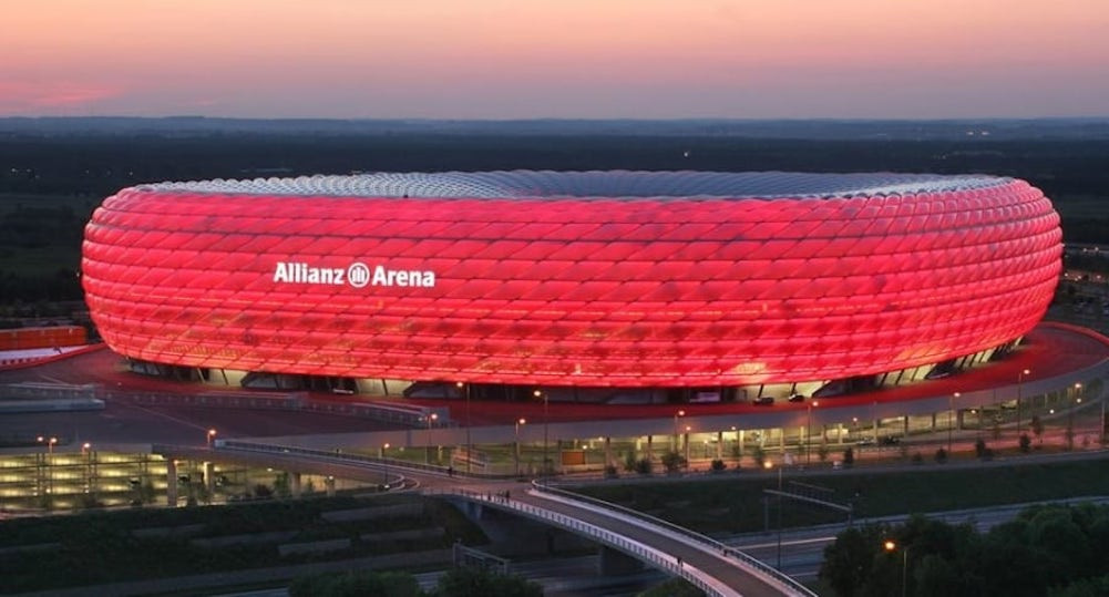 Una foto del Allianz Arena del Bayern de Munich