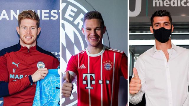 De Bruyne, Kimmich y Morata en un fotomontaje / Culemanía