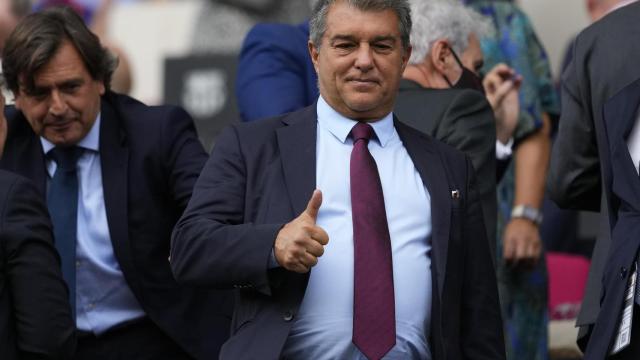 Joan Laporta, presidente del FC Barcelona / EFE