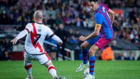 Sergio Busquets durante el Barça-Rayo / FCB