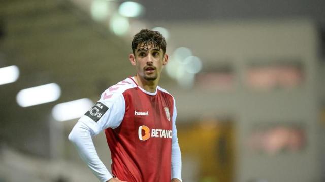 Francisco Trincao, con el Sporting de Braga / Redes