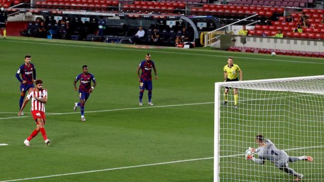 Ter Stegen para el penalti de Diego Costa / EFE