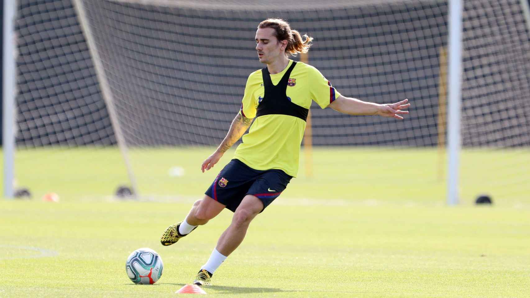 Griezmann, en el primer entrenamiento tras el confinamiento | FCB