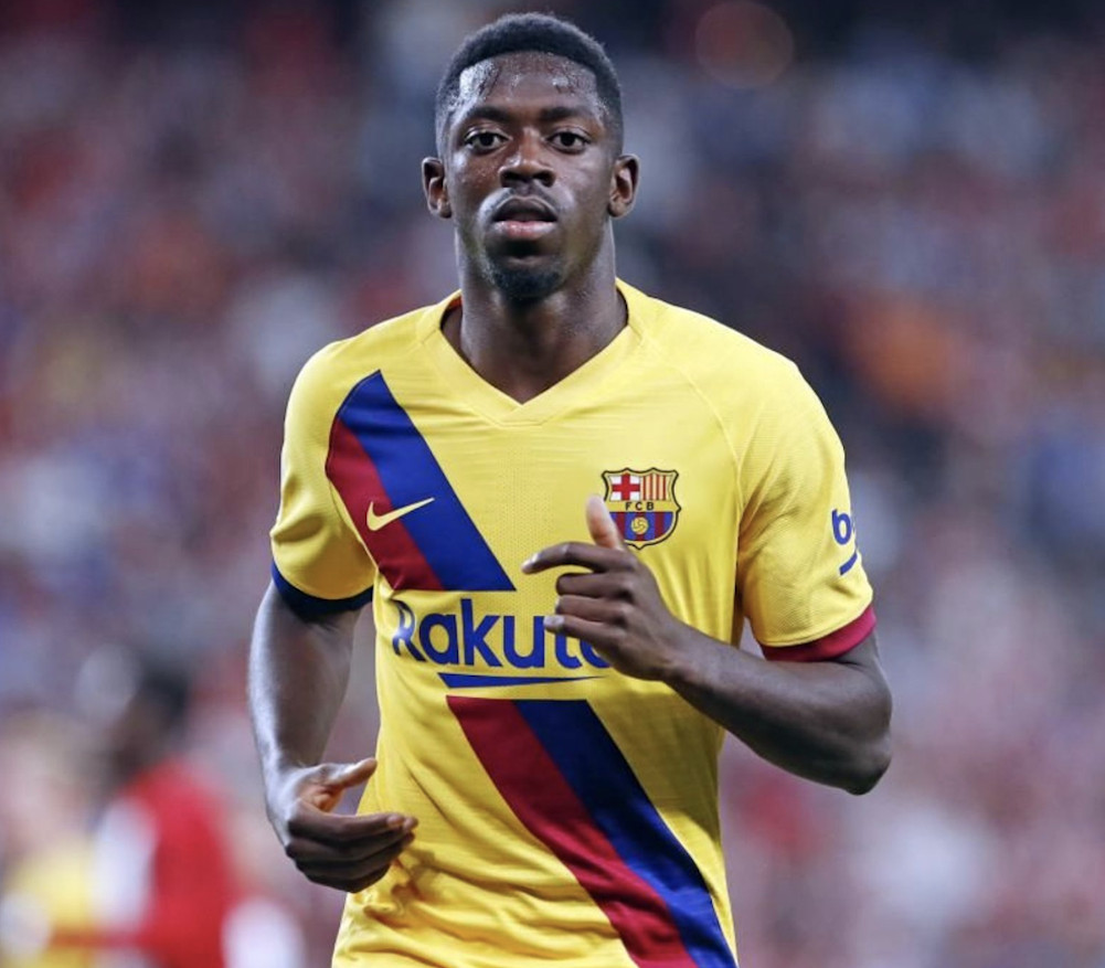 Una foto de Ousmané Dembelé durante el partido ante el Athletic Club / FCB