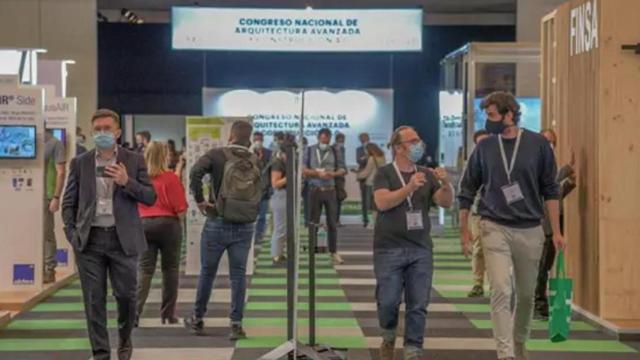 Asistentes a la tercera edición del congreso Rebuild en Barcelona / EUROPAPRESS