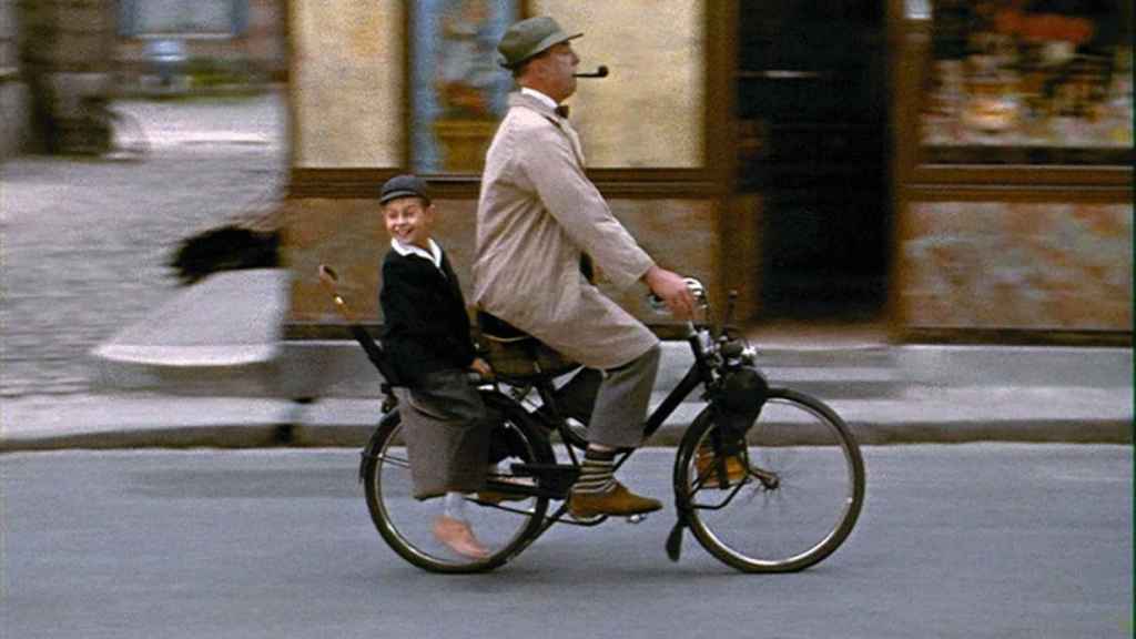 Un fotograma de 'Mon Oncle' (1958), de Jacques Tati