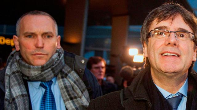 Lluís Escola, escolta de Puigdemont, tras el expresident