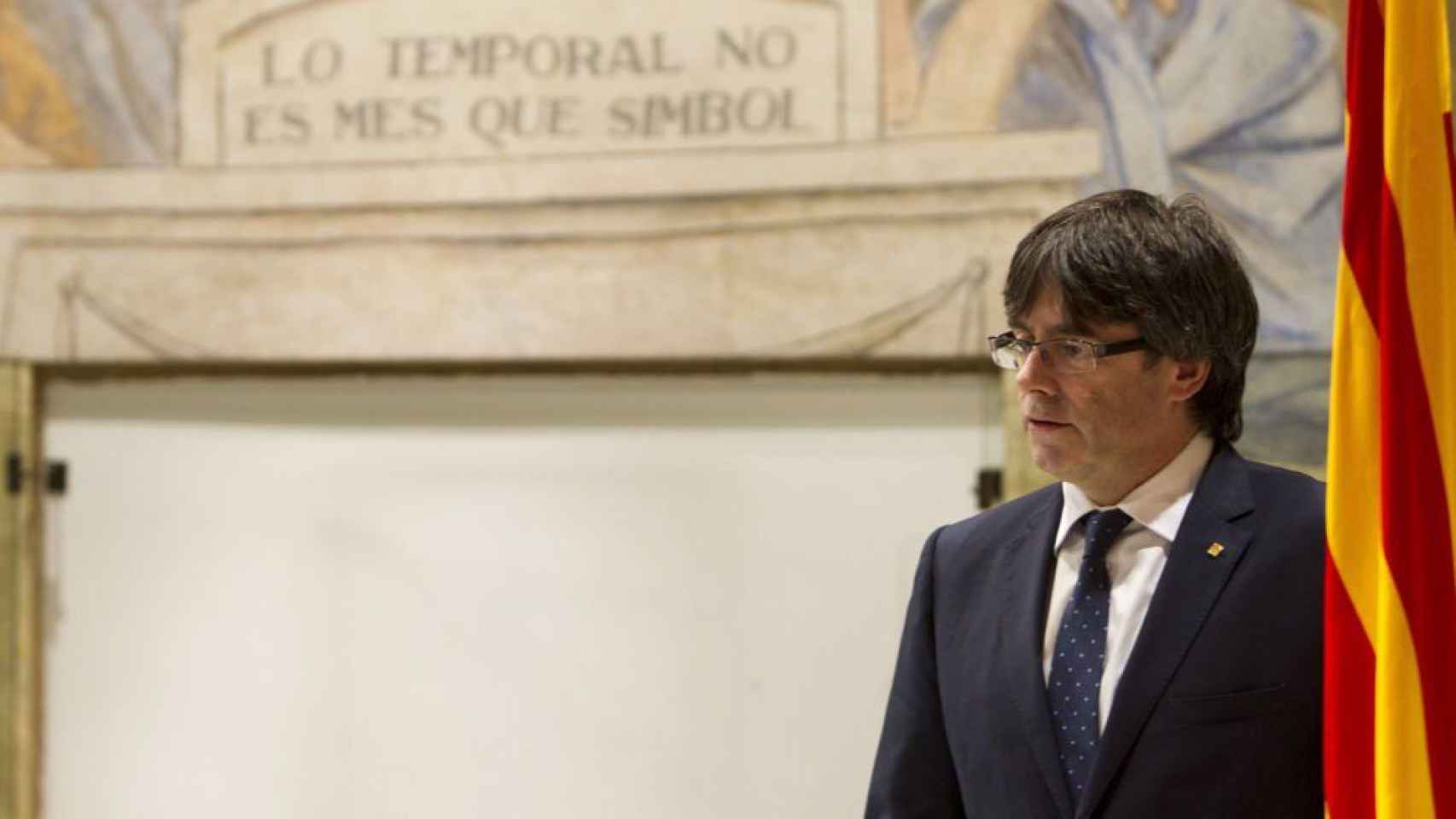 El presidente de la Generalitat, Carles Puigdemont, en una imagen de archivo / EFE