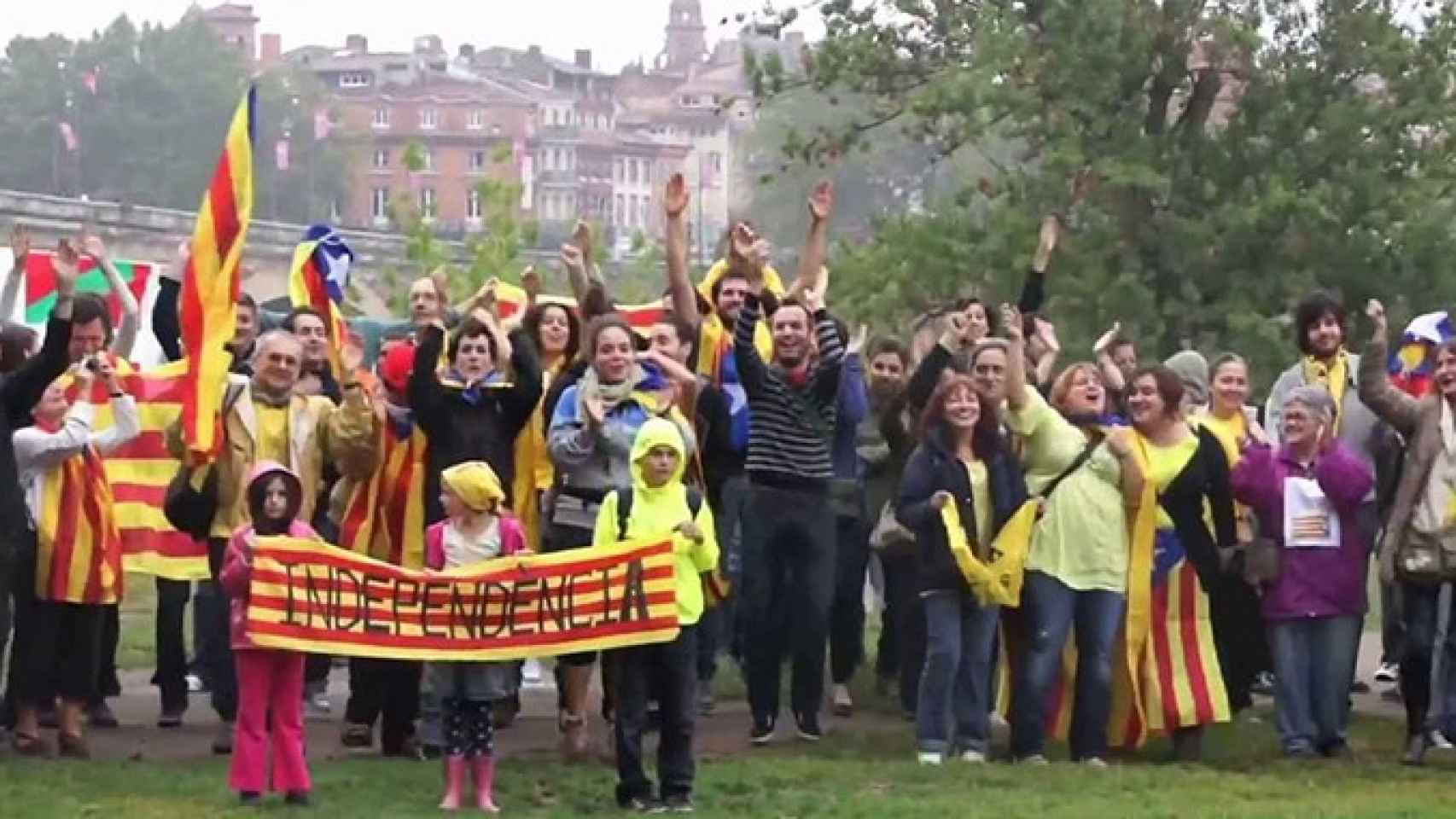 Manifestación independentista en la ciudad francesa de Toulouse / CG