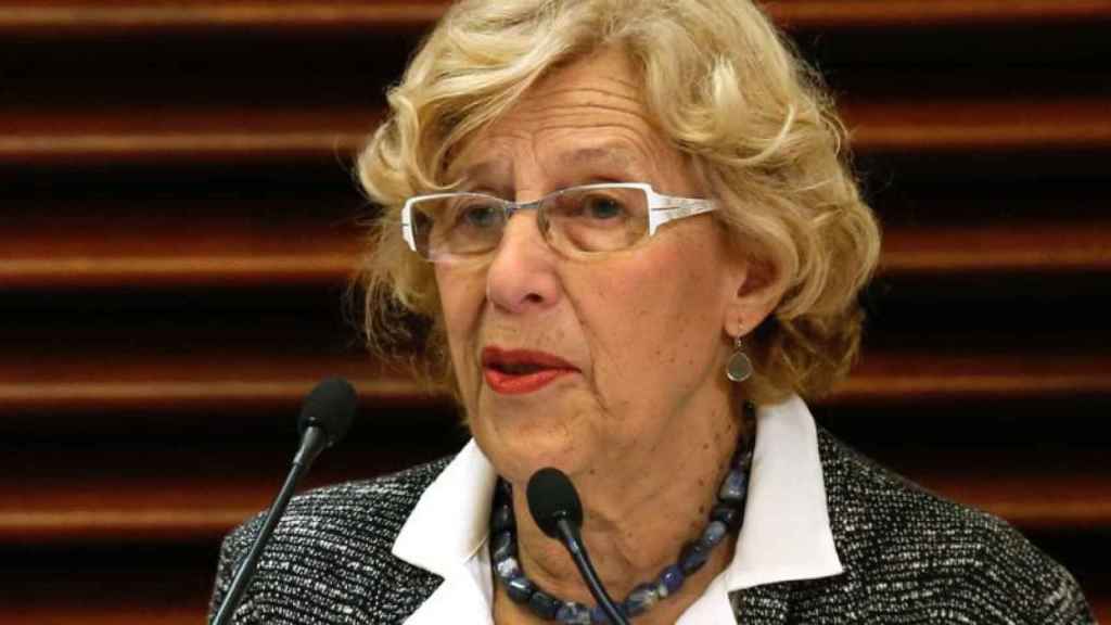 La alcaldesa de Madrid, Manuela Carmena.