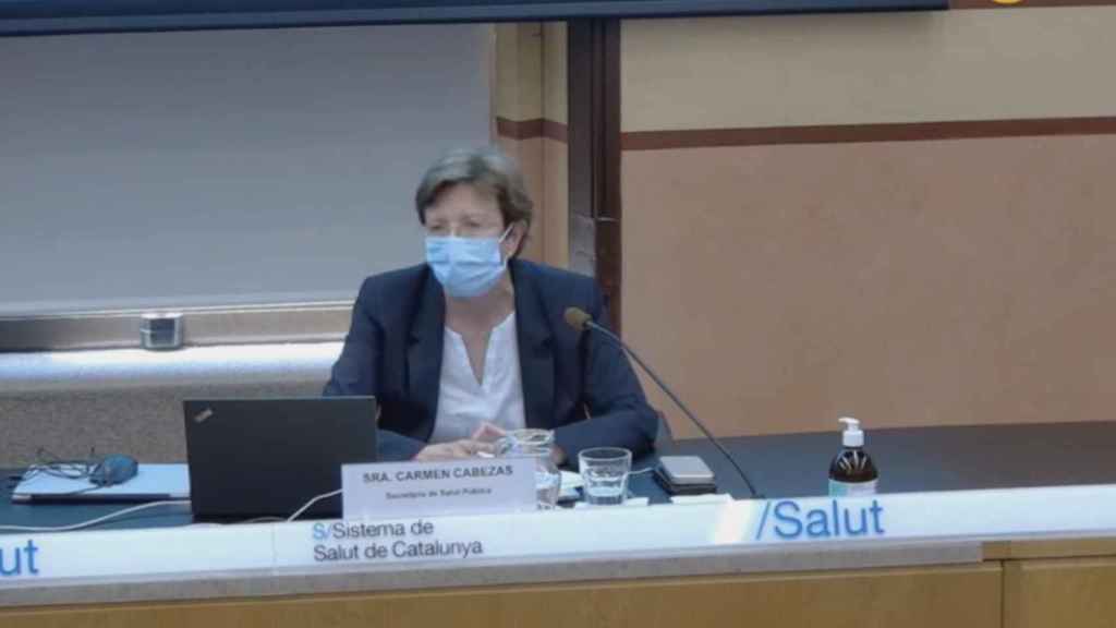 La secretaria de Salut, Carmen Cabezas, pide que contactos y asintomáticos se queden en casa  / SALUTCAT