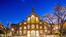 Fachada del recinto modernista del Hospital de la Santa Creu i Sant Pau / FUNDACIÓ HOSPITAL DE LA SANTA CREU I SANT PAU