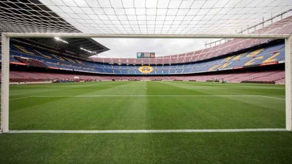 El Camp Nou, sin público / EP