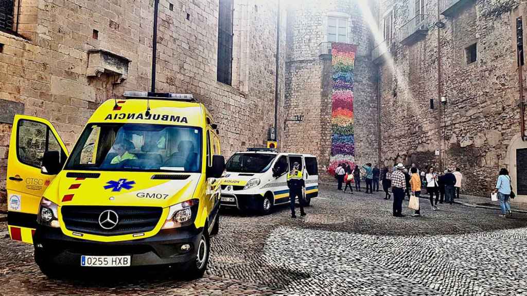 Imagen de una ambulancia del Consorci de Transport