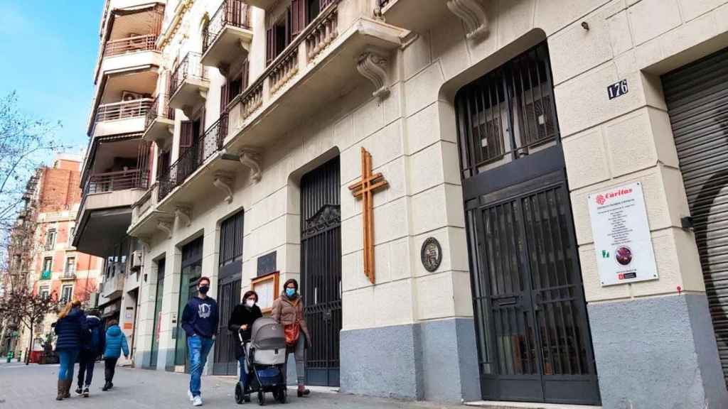 La iglesia de Sant Isidor de Barcelona, donde el Clínic quería abrir un centro de investigación / CG
