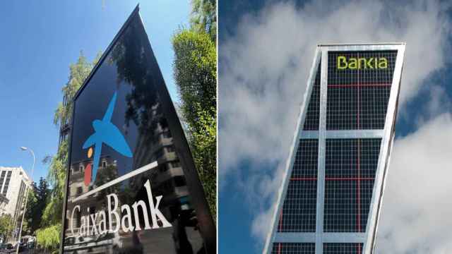 Sedes de Caixabank y Bankia / EP