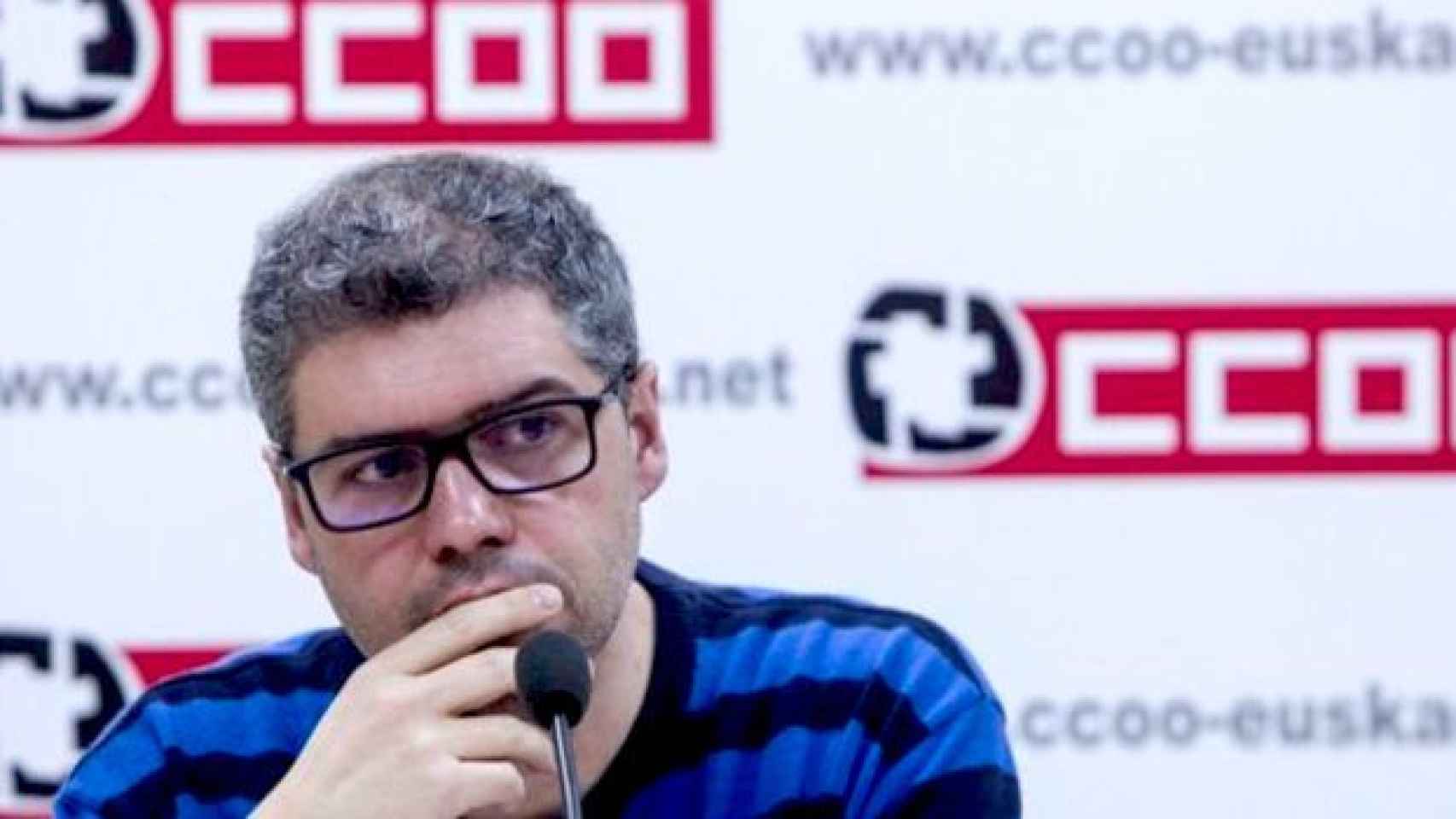 Unai Sordo, futuro secretario general de CCOO en una imagen de archivo / EFE