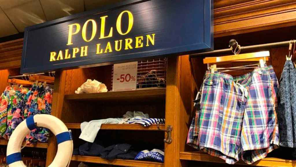 Detalle del interior de una tienda Ralph Lauren / EFE