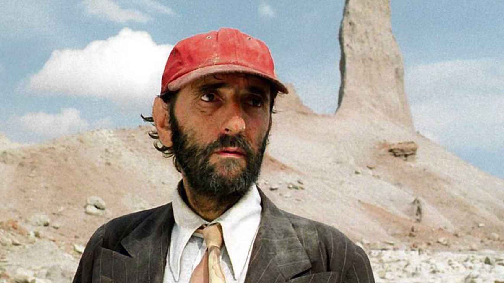 El actor Harry Dean Stanton en su papel de Travis en 'París, Texas'