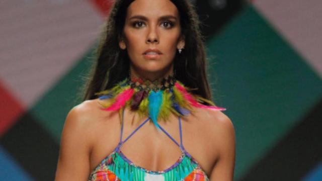 La presentadora Cristina Pedroche posando en bikini / CG