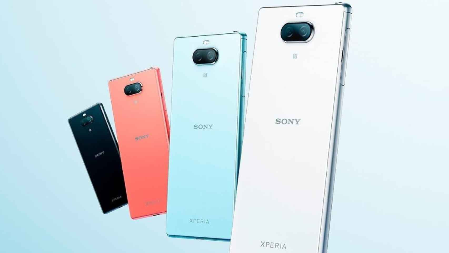 Los teléfonos Sony Xperia 8 con pantalla panorámica 21:9 y doble cámara trasera / Europa Press