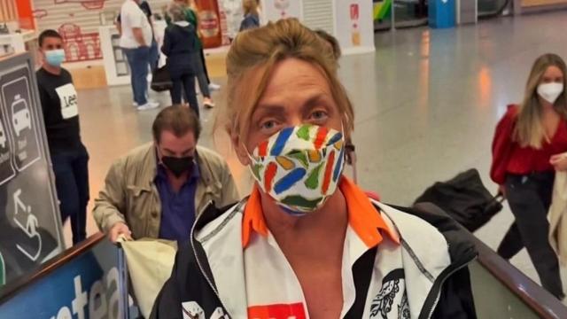 Lydia Lozano en el AVE / EP