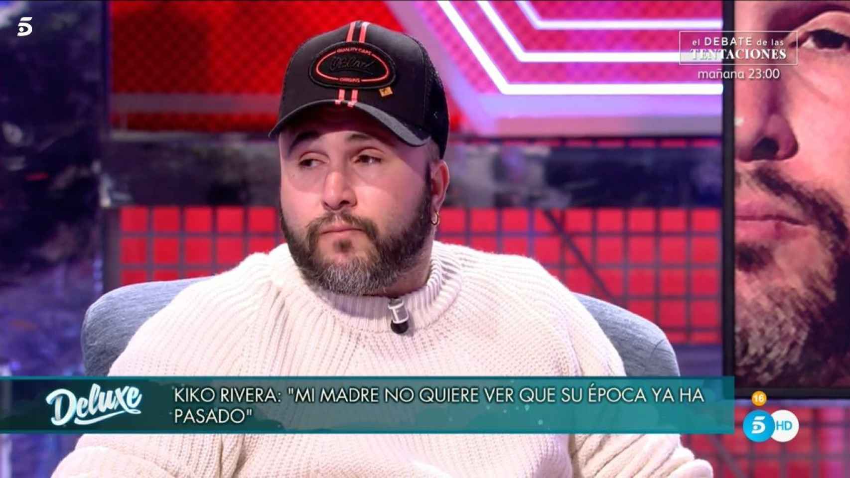 Kiko Rivera en el plató del 'Deluxe' / MEDIASET