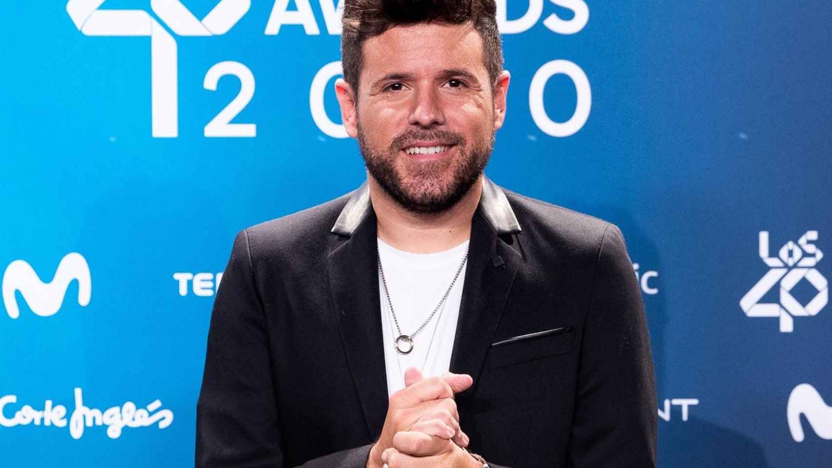 El cantante Pablo López en la gala de LOS40 Music Awards / EP