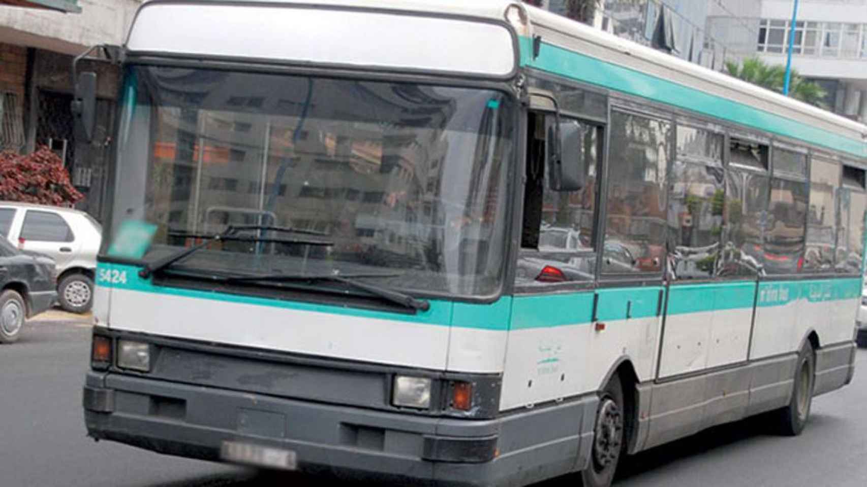 Un autobús de la ciudad de Marruecos / Twitter