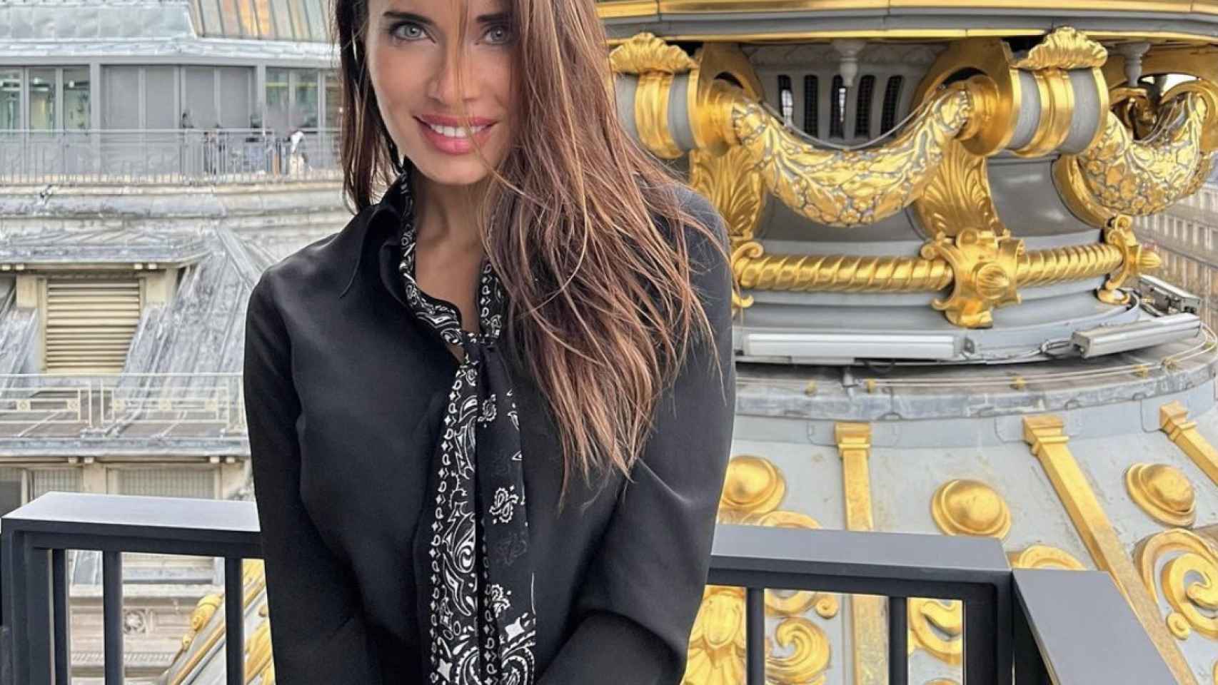 Pilar Rubio en su última sesión de fotos en París / REDES